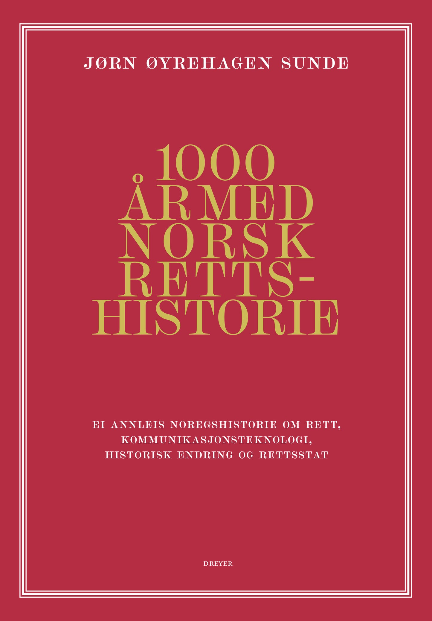 1000 år med norsk rettshistorie