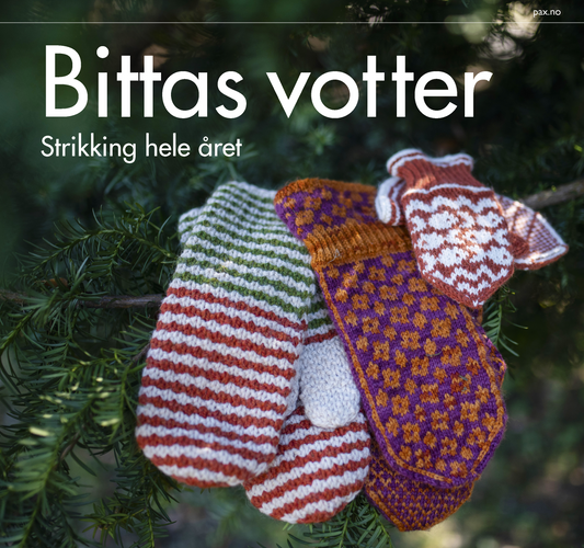 Bittas votter. Strikking hele året