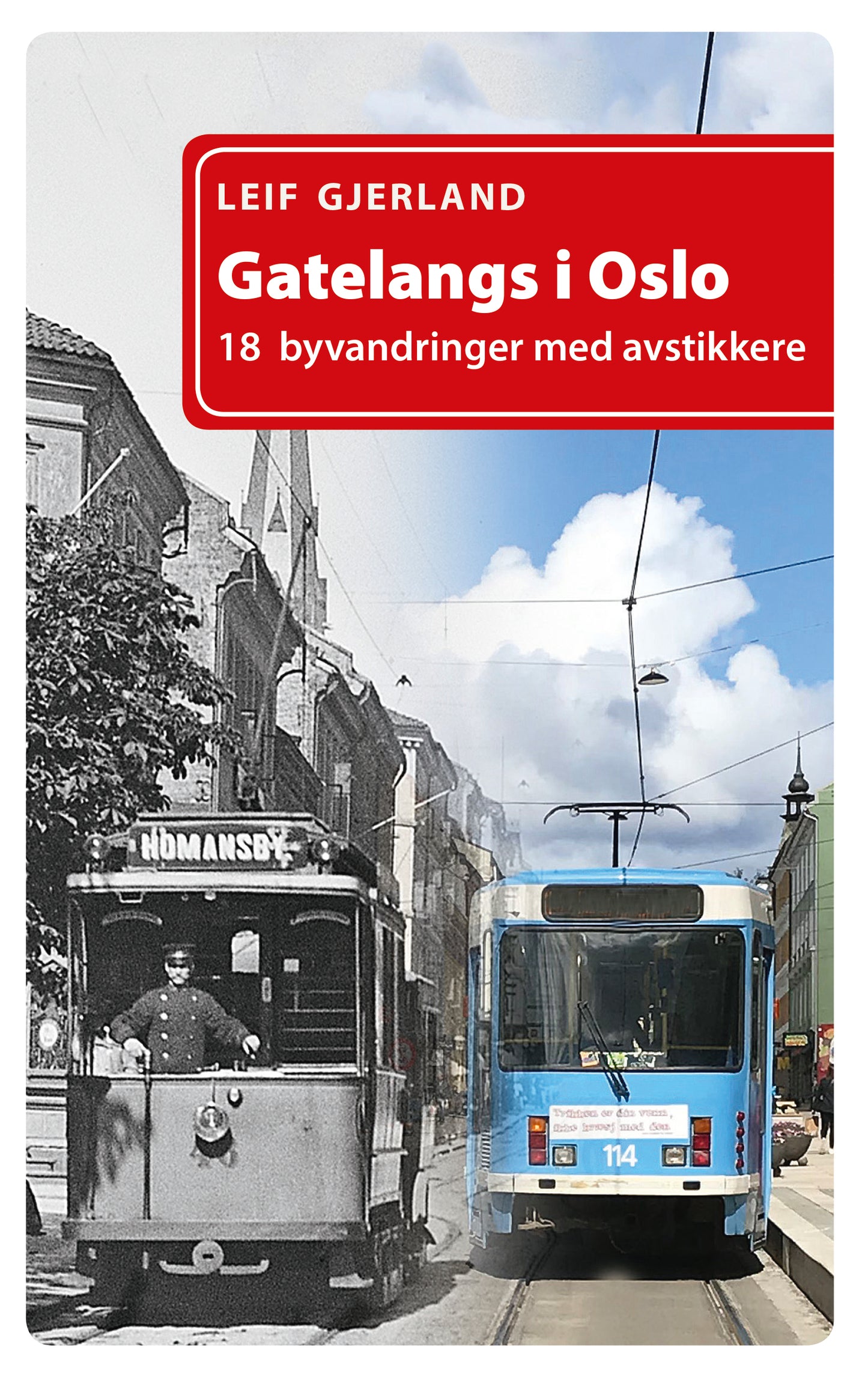 Gatelangs i Oslo. 18 byvandringer med avstikkere